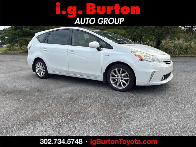 Photo of 2014 White Toyota Prius v