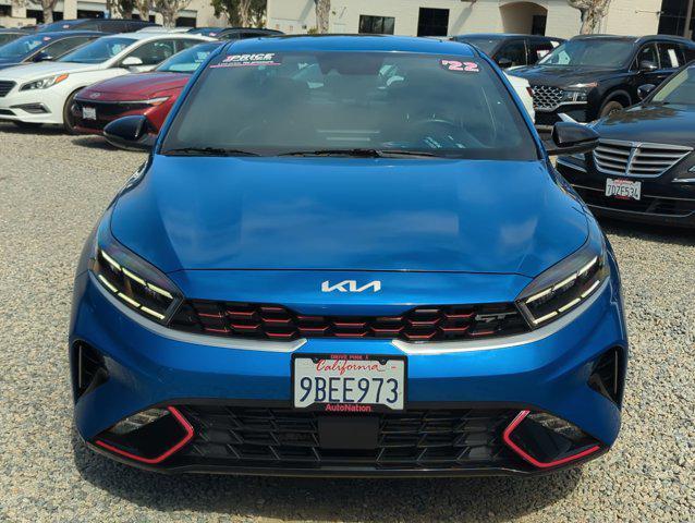 Photo of 2022 Sporty Blue Kia Forte