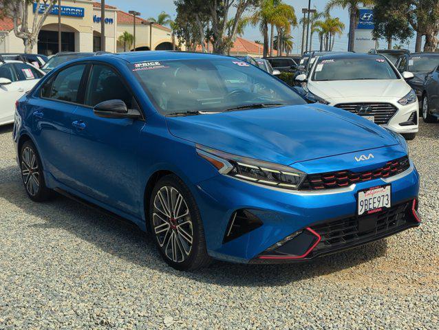 Photo of 2022 Sporty Blue Kia Forte