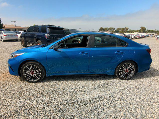Photo of 2022 Sporty Blue Kia Forte