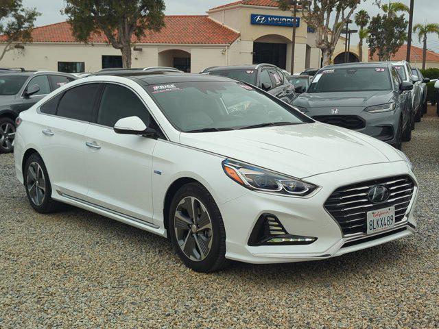 Photo of 2019 Hyper White Hyundai SONATA Hybrid