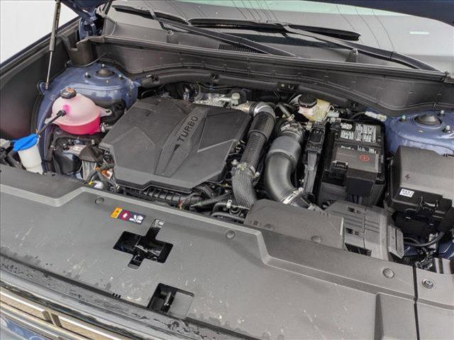 Photo of 2025 Atlantis Blue Hyundai SANTA FE