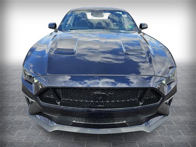 Photo of 2021 Blue Ford Mustang