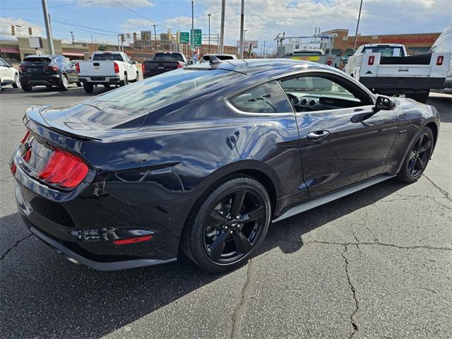 Photo of 2021 Blue Ford Mustang