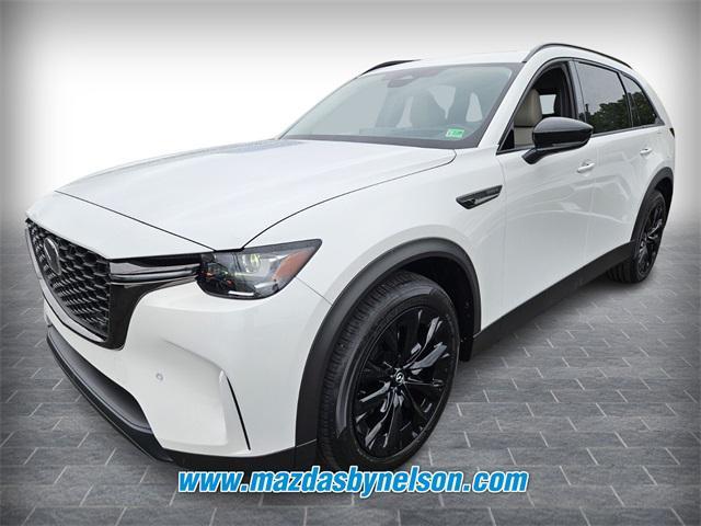Photo of 2025 Rhodium White Premium Mazda CX-90 PHEV