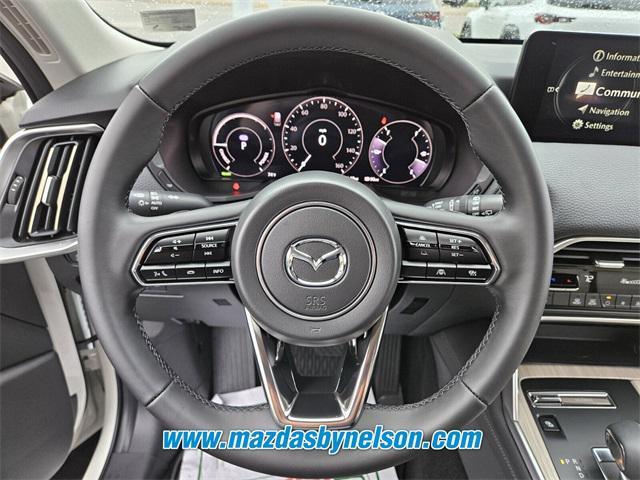 Photo of 2025 Rhodium White Premium Mazda CX-90 PHEV