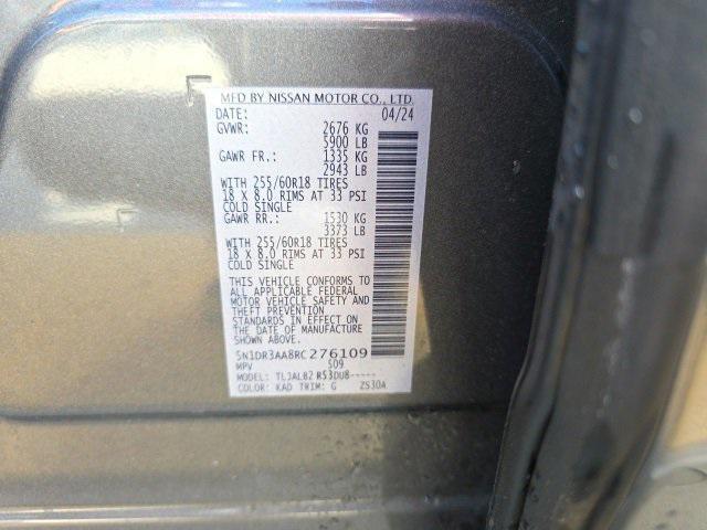 Photo of 2024 Gun Metallic Nissan Pathfinder