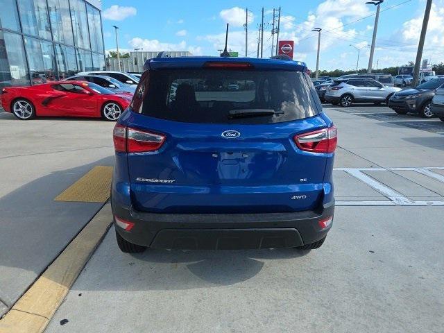 Photo of 2021 Lightning Blue Metallic Ford EcoSport