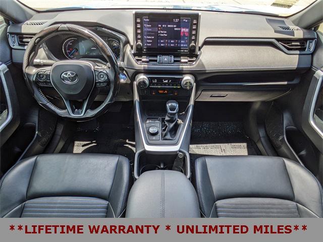 Photo of 2022 Cavalry Blue/Midnight Black Metallic Toyota RAV4 Hybrid