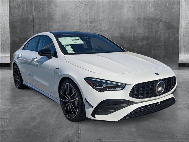 Photo of 2025 Polar White Mercedes-Benz AMG CLA 35