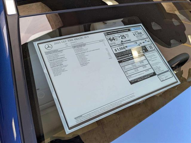 Photo of 2025 Starling Blue Metallic Mercedes-Benz GLC 350e