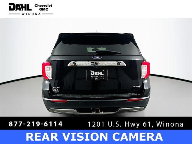 Photo of 2021 Agate Black Metallic Ford Explorer