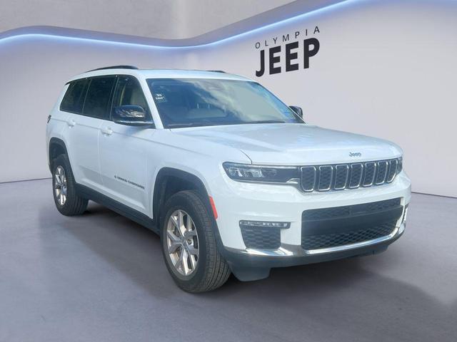 Photo of 2022 Bright White Clearcoat Jeep Grand Cherokee L