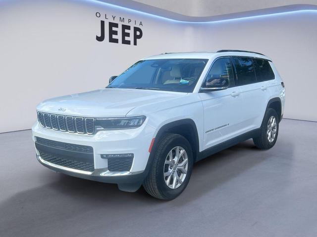 Photo of 2022 Bright White Clearcoat Jeep Grand Cherokee L