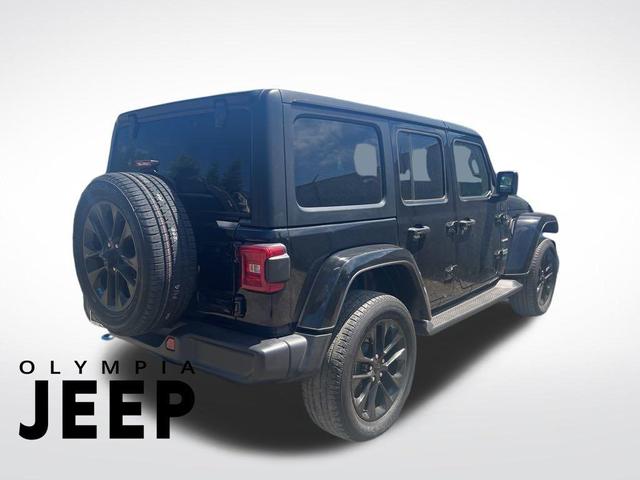 Photo of 2022 Black Clearcoat Jeep Wrangler Unlimited 4xe