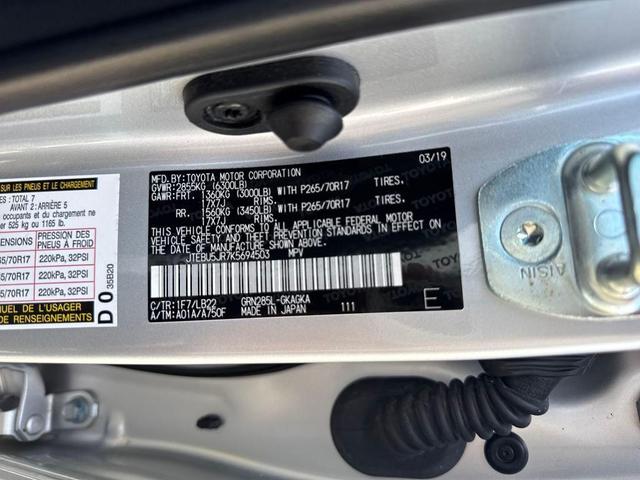 Photo of 2019 Silver Toyota 4Runner