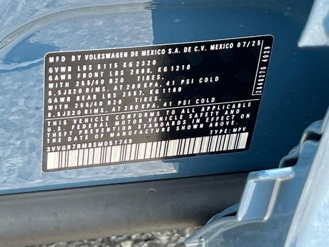 Photo of 2025 Monterey Blue Pearl Volkswagen Tiguan