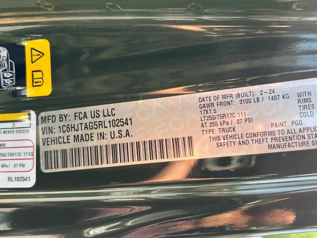 Photo of 2024 Sarge Green Clearcoat Jeep Gladiator