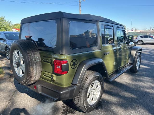 Photo of 2021 Sarge Green Clearcoat Jeep Wrangler Unlimited