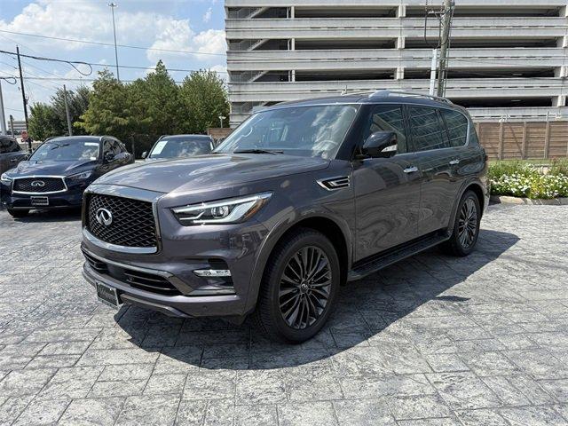 Photo of 2022 Anthracite Gray INFINITI QX80