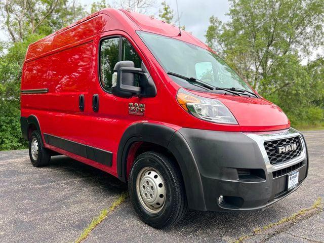 Photo of 2021 Flame Red Clearcoat RAM ProMaster 1500