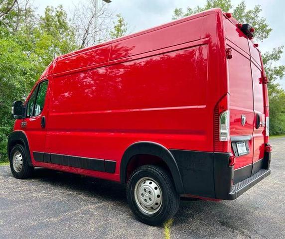 Photo of 2021 Flame Red Clearcoat RAM ProMaster 1500