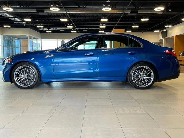 Photo of 2023 Starling Blue Metallic Mercedes-Benz AMG C 43