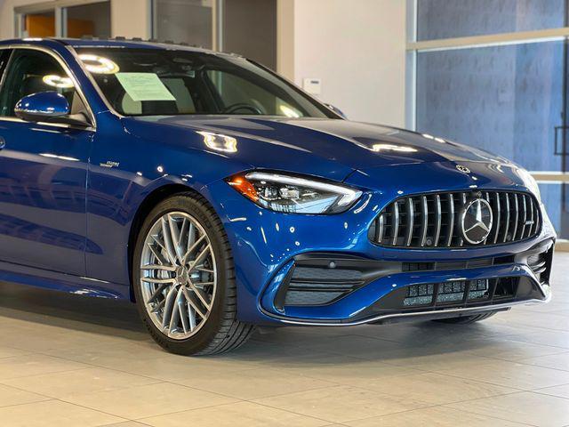 Photo of 2023 Starling Blue Metallic Mercedes-Benz AMG C 43