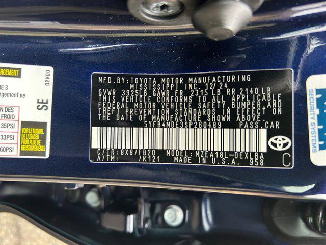 Photo of 2025 Blueprint Toyota Corolla