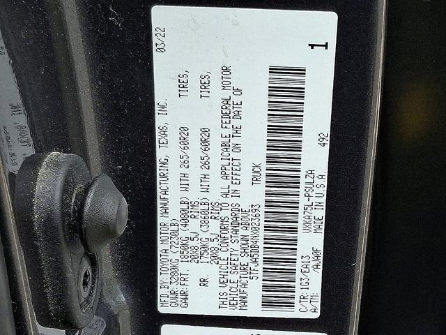 Photo of 2022 Magnetic Gray Metallic Toyota Tundra