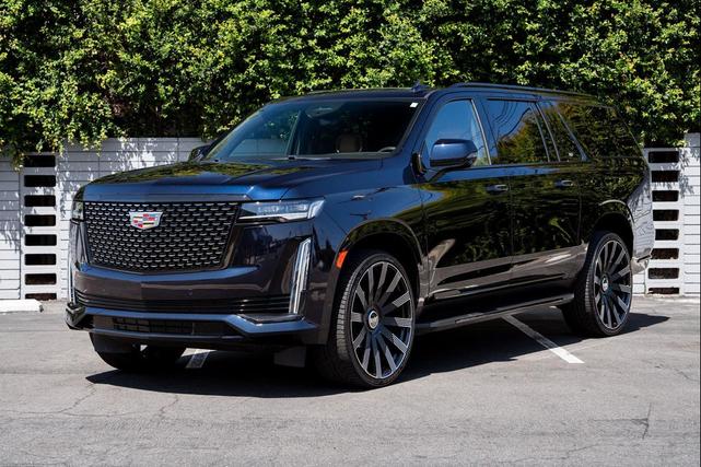 Photo of 2022 Dark Moon Blue Metallic Cadillac Escalade ESV