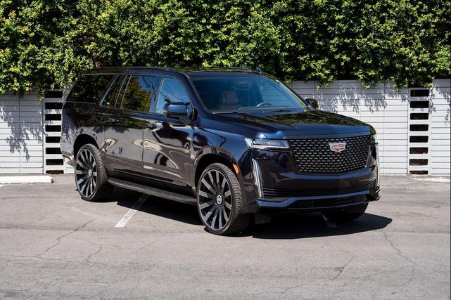 Photo of 2022 Dark Moon Blue Metallic Cadillac Escalade ESV
