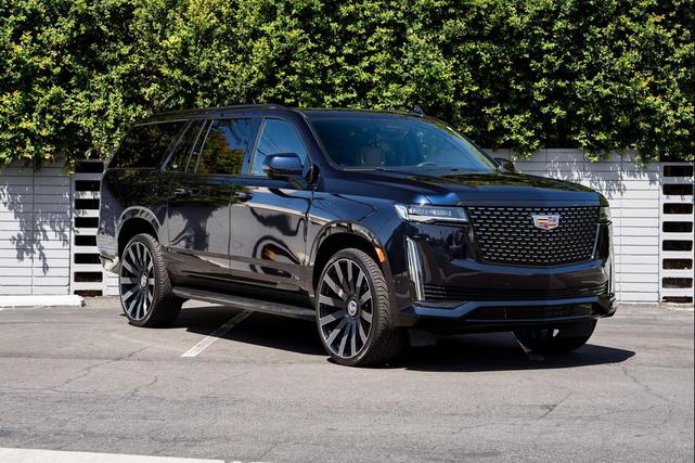Photo of 2022 Dark Moon Blue Metallic Cadillac Escalade ESV