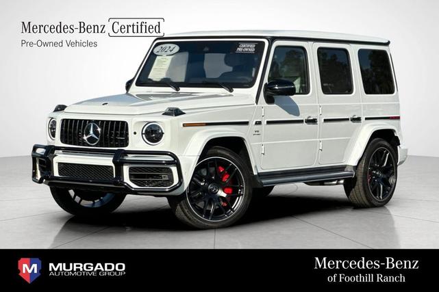 Photo of 2024 MANUFAKTUR Moonlight White Metallic Mercedes-Benz AMG G 63