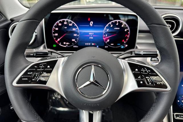 Photo of 2025 Polar White Mercedes-Benz C-Class