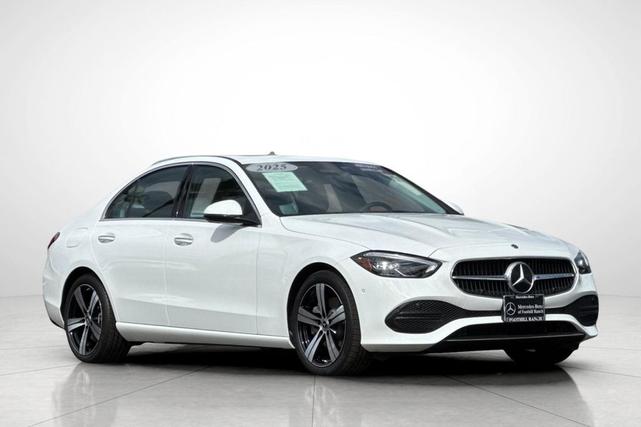 Photo of 2025 Polar White Mercedes-Benz C-Class