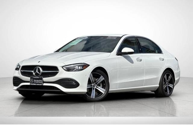 Photo of 2025 Polar White Mercedes-Benz C-Class