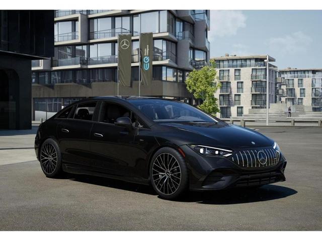 Photo of 2025 Obsidian Black Metallic Mercedes-Benz AMG EQE