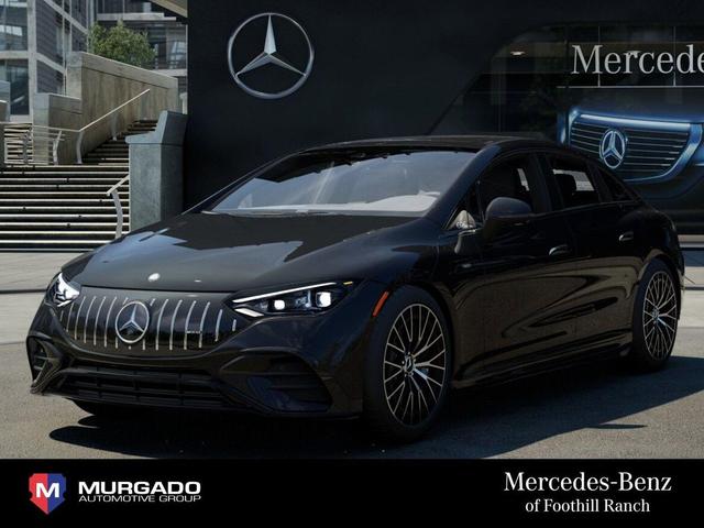 Photo of 2025 Obsidian Black Metallic Mercedes-Benz AMG EQE