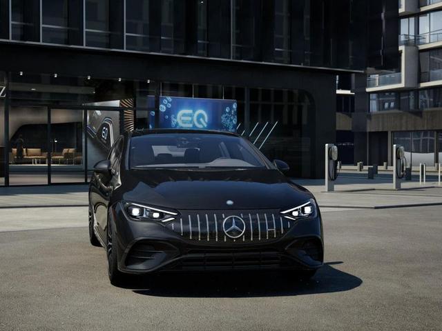 Photo of 2025 Obsidian Black Metallic Mercedes-Benz AMG EQE