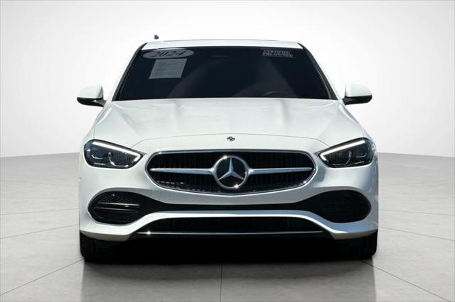 Photo of 2024 Polar White Mercedes-Benz C-Class