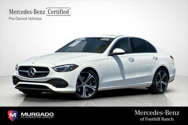 Photo of 2024 Polar White Mercedes-Benz C-Class