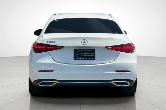 Photo of 2024 Polar White Mercedes-Benz C-Class