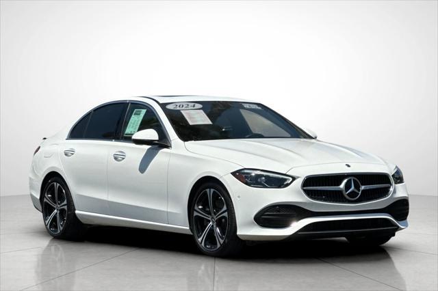 Photo of 2024 Polar White Mercedes-Benz C-Class