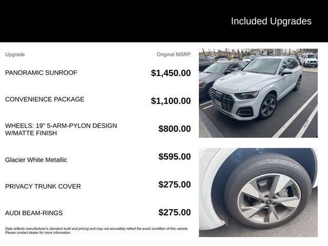 Photo of 2022 Glacier White Metallic Audi Q5