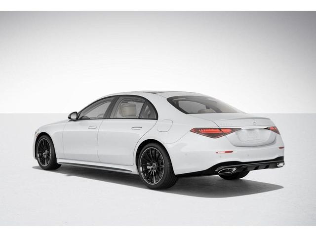 Photo of 2025 MANUFAKTUR Moonlight White Metallic Mercedes-Benz S-Class