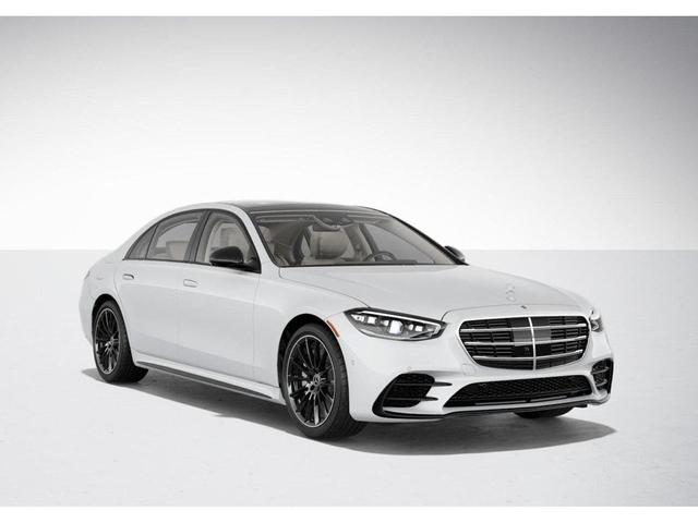 Photo of 2025 MANUFAKTUR Moonlight White Metallic Mercedes-Benz S-Class