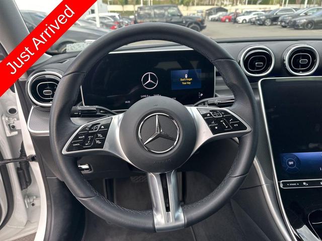 Photo of 2025 Polar White Mercedes-Benz C-Class