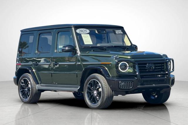Photo of 2025 MANUFAKTUR Olive Metallic Mercedes-Benz G-Class