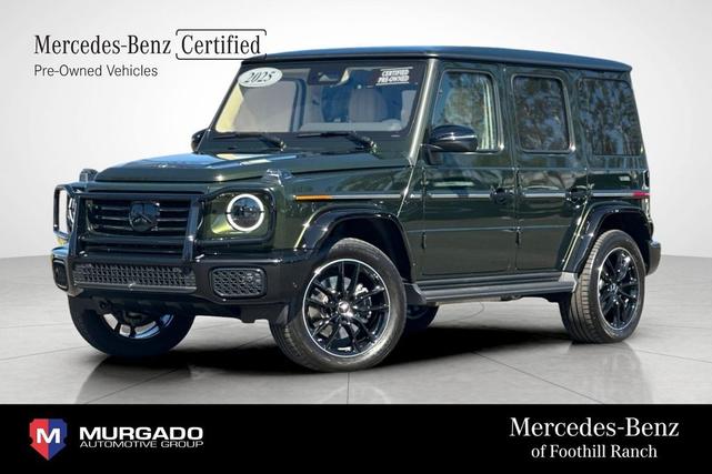 Photo of 2025 MANUFAKTUR Olive Metallic Mercedes-Benz G-Class
